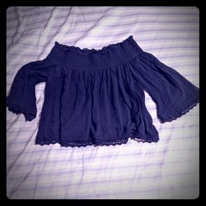 Zara Tops - *Get it for $2* Zara Smocked Off The Shoulder Top Zara Tops - *Get it for $2* Zara Smocked Off The Shoulder Top